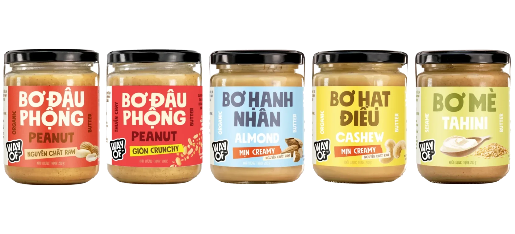 Sản phẩm Bơ hạt WayOf