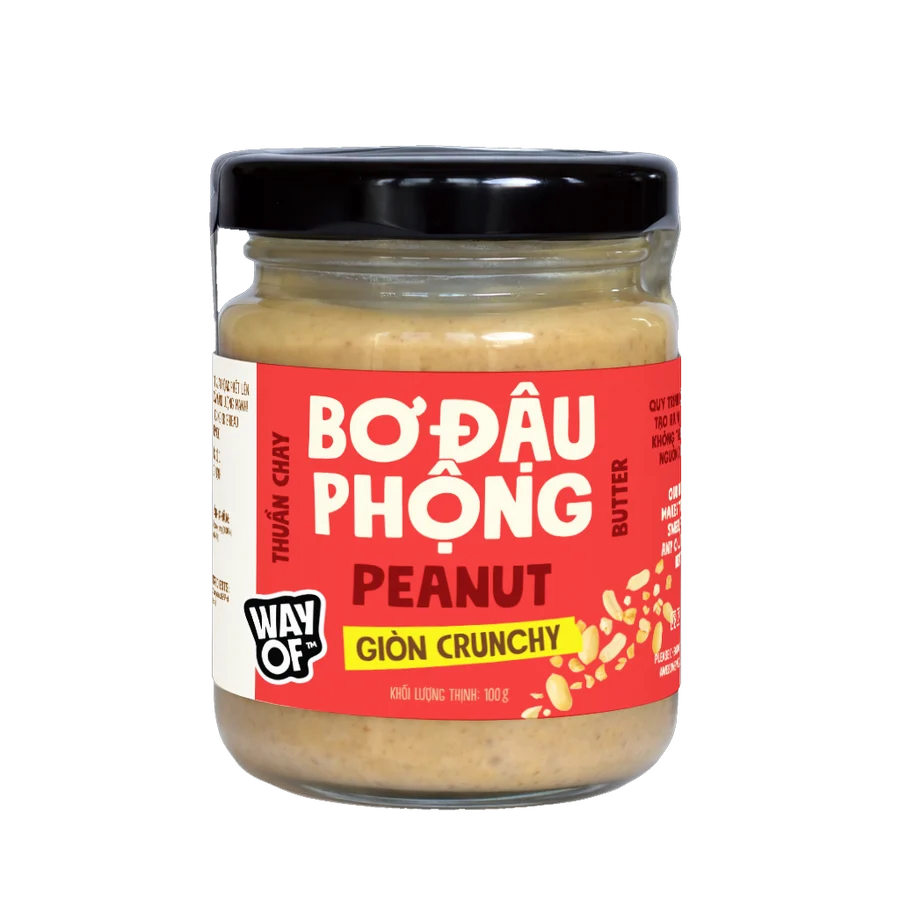 Bơ đậu phộng hạt giòn