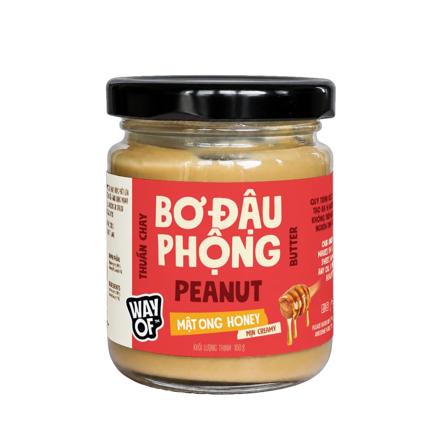 Bơ đậu phộng mật ong