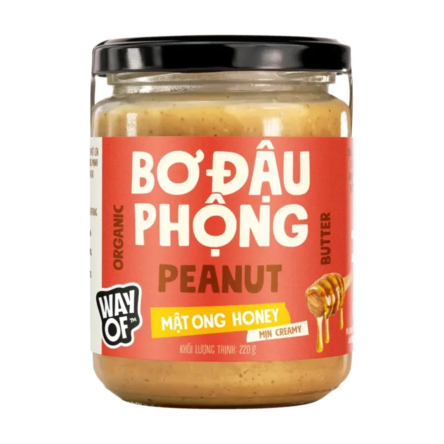 Bơ đậu phộng mật ong