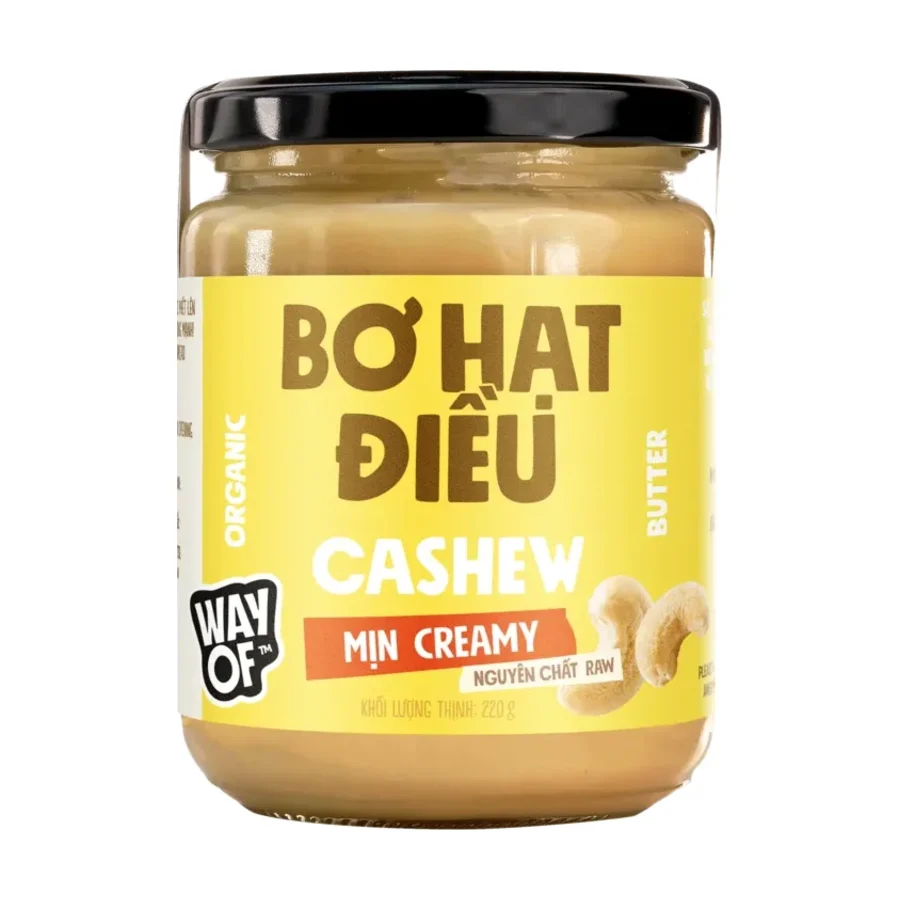 Bơ hạt điều béo mịn